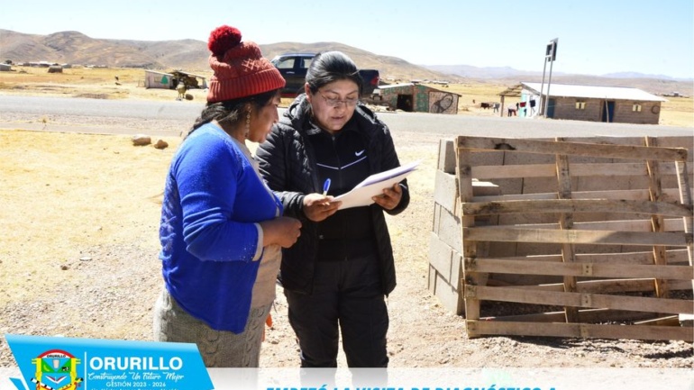 EMPEZÓ LA VISITA DE DIAGNÓSTICO A PLANTAS QUESERAS EN ORURILLO